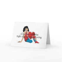 TEE Valentine Texting Greeting Card