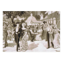 TEE Victorian Days Business Card Template