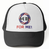 TEE Vote For Me hats