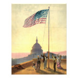 TEE Wave Our Flag Personalized Announcements