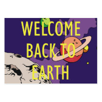 TEE Welcome Back To Earth business cards