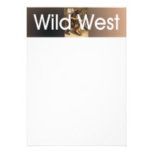 TEE Wild West Wrestling Personalized Announcements