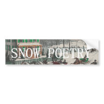 TEE Winter Poetry bumper stickers