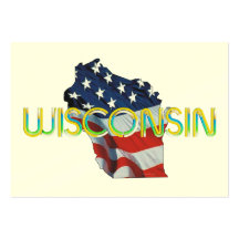 TEE Wisconsin Patriot Business Card Templates