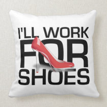 TEE Work for Shoes Pillow