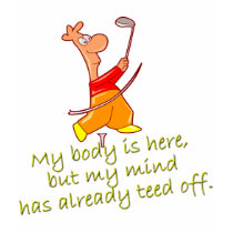 Tee'd off t-shirts