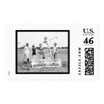 Teeing Off Ice Golf 1926 Stamps
