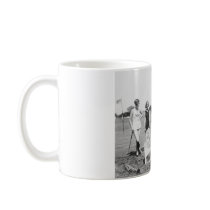 Teeing Off On ICE Womens Golf in Bathing Suits! mugs by PaperTimeMachine Teeing Off On ICE Womens Golf in Bathing Suits! mugs