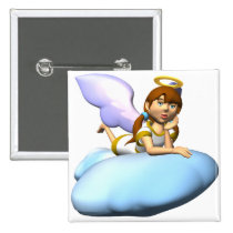 Teen Angel buttons