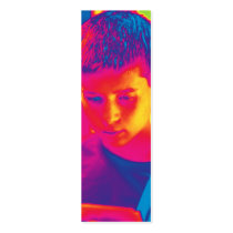 Teen Boy Reading BOOKMARK Business Card Template