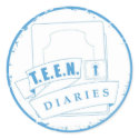 TEEN Diaries Sticker