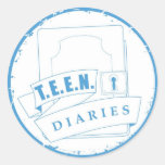 TEEN Diaries Sticker
