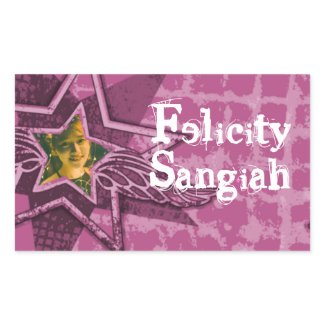 Teen girls named dark pink id label sticker sticker