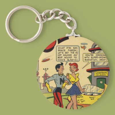 Teen Romance in the Future Keychain Zazzle_keychain Teen Romance in the Future Keychain Zazzle_keychain