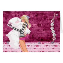 teen teddy card