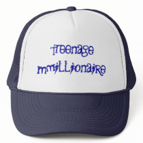 Teenage Millionaire hats