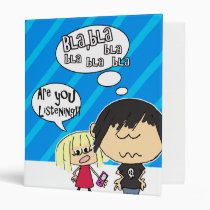Teenage Strop School Binder binders