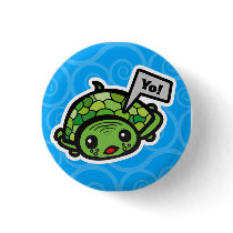 Teenage Turtle buttons