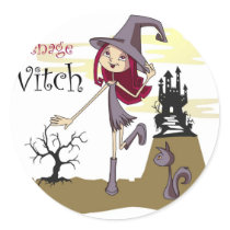 Teenage Witch stickers