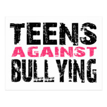 TEENS AGAINST BULLYING POSTCARD