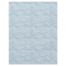 Teeny Toes BLU Dual Sided Scrapbook Paper Full Color Flyer