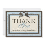 Teeny Toes BLU TY Card 2 Custom Invitations
