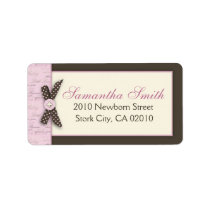 Teeny Toes PNK Address Label