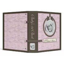 Teeny Toes PNK Photo Album 3 Ring Binders
