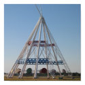 Teepee - Medicine Hat, Alb. Canada posters