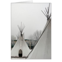 Teepees Card