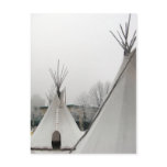 Teepees Postcard