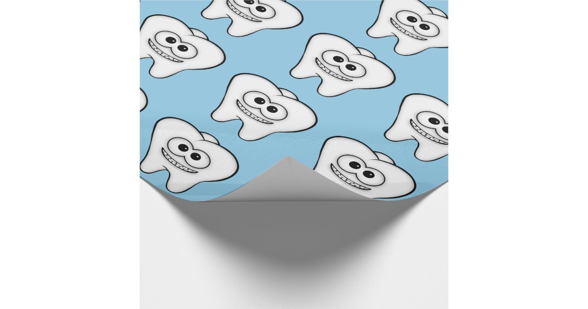 Teeth Wrapping Paper Zazzle
