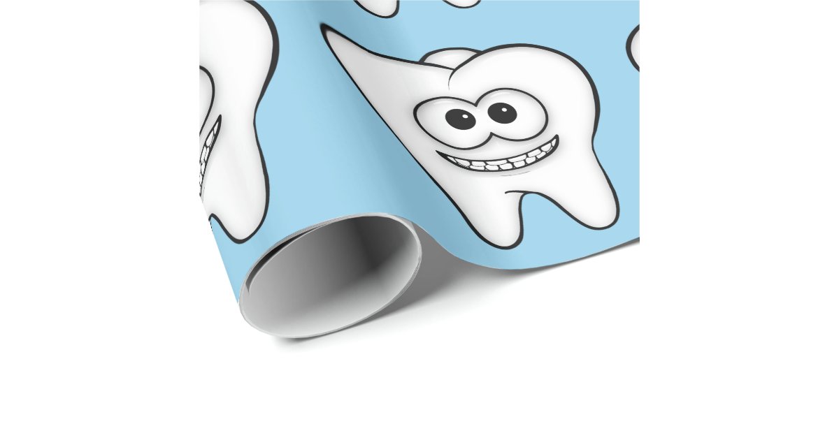 Teeth Wrapping Paper Zazzle