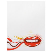teethy grin mouth vector letterhead by doonidesigns teethy grin mouth vector letterhead