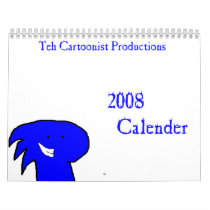 Teh Cartoonist Productions Calender 2008 calendars by Sonicrulez10 Teh Cartoonist Productions Calender 2008 calendars