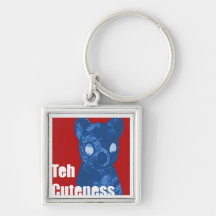 Teh Cuteness key chain