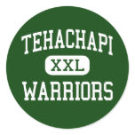 Tehachapi - Warriors - High - Tehachapi California Sticker