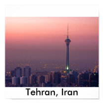 Tehran in Iran posters