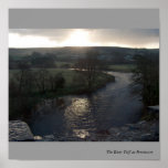 Teifi Sunset Print