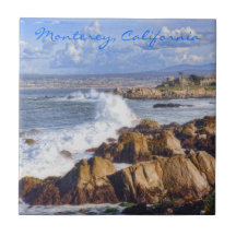 Teja de la costa de Monterey California