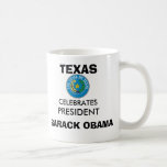 TEJAS celebra los recuerdos de presidente OBAMA Taza