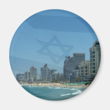 Tel Aviv Refrigerator Magnet
