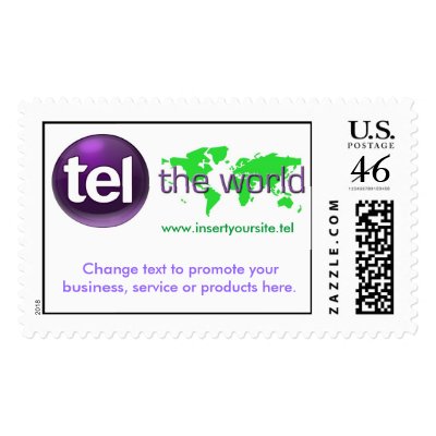 .tel the world stamp by KnowledgeProbe