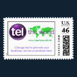 .tel the world stamp