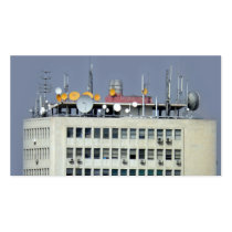 telecommunication antenna business card templates