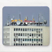 telecommunication antenna mouse pad