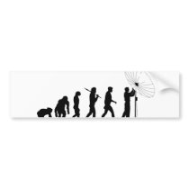 Telecommunications satellite and broadcasting Tees Bumper Sticker