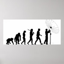 Telecommunications satellite broadcasting evolve posters
