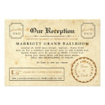 Telegram Reception After Party Travel Insert Card