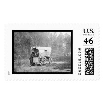 Telegraph Battery Wagon near Petersburg 1864 Postage